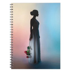 Carnet Photographie du studio de mode art d'une belle fem