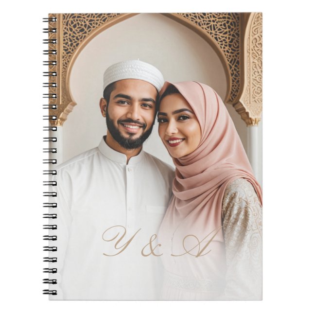 Carnet Photographie islamique élégant Planificateur de ma (Devant)