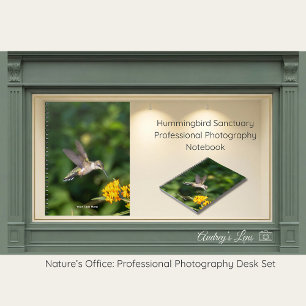 Carnet Photographie professionnelle de refuge de colibris