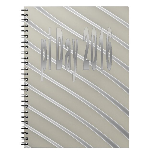 Carnet pi Jour 2016 amour mathématique (Devant)