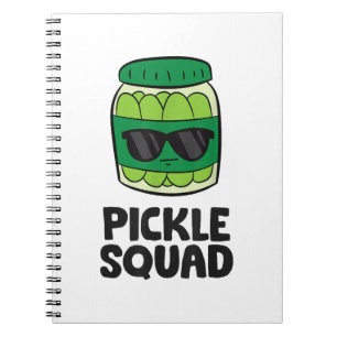 Carnet Pickle Lover Team Pickles Funny Pickle Squad