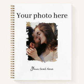 Carnet Pièces photo personnalisées Cute Couple