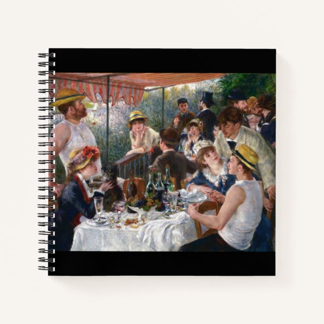 Carnet Pierre-Auguste Renoir - Déjeuner de la fête nautiq (Devant)