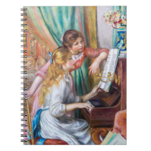 Carnet Pierre Auguste Renoir - Jeunes filles au piano