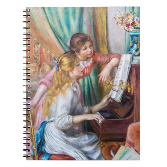 Carnet Pierre Auguste Renoir - Jeunes Filles au Piano (Devant)