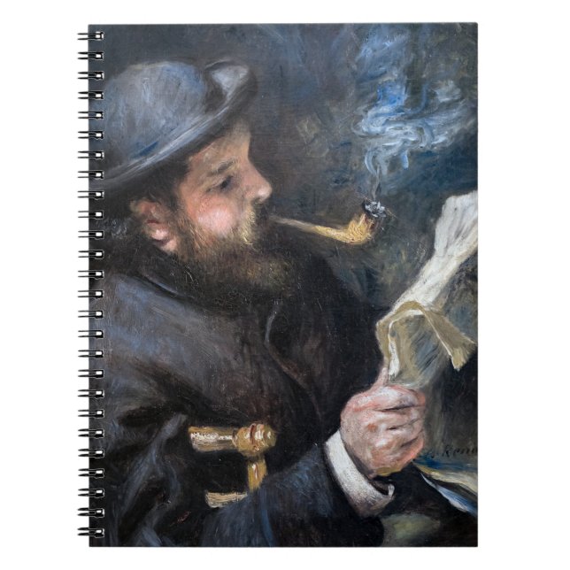 Carnet Pierre-Auguste Renoir - Lecture Claude Monet (Devant)