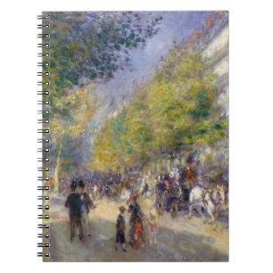 Carnet Pierre-Auguste Renoir - Paris, Grands Boulevards