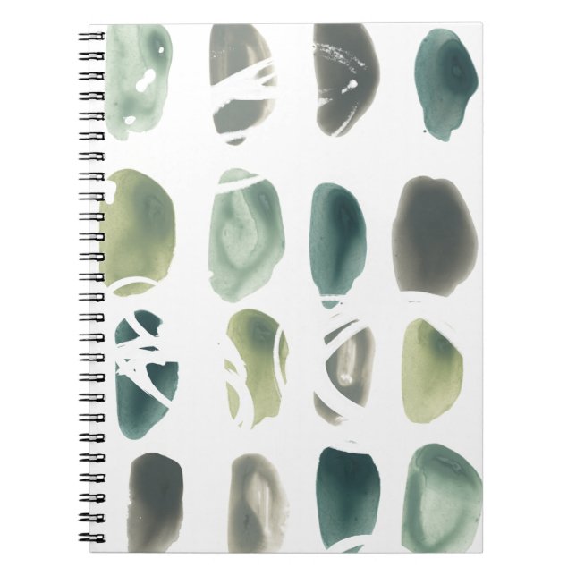 Carnet Pierre de rune - Vert (Devant)