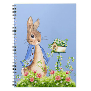 Carnet Pierre le lapin dans son jardin