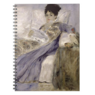Carnet Pierre une Madame Monet de Renoir   sur un sofa
