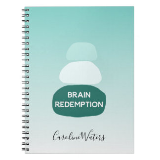 Carnet Pierres Zen Équilibrées Métaphore de récupération