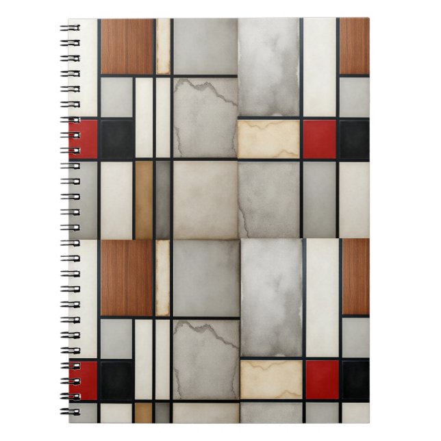 Carnet Piet Mondrian Vintage (Devant)