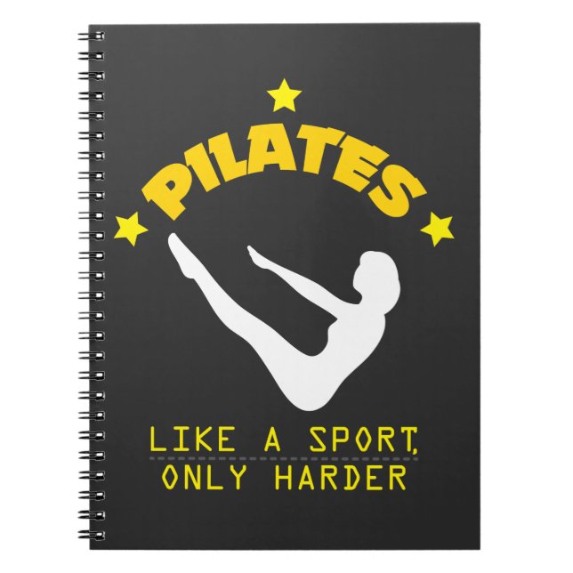 Carnet Pilates aiment un sport, seulement Contrology (Devant)