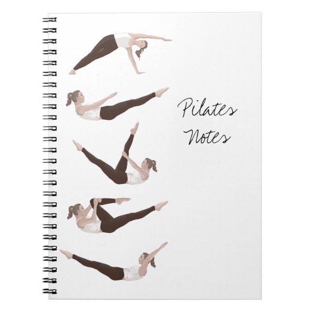 Carnet Pilates Notes Ordinateur portable Spiral (Devant)