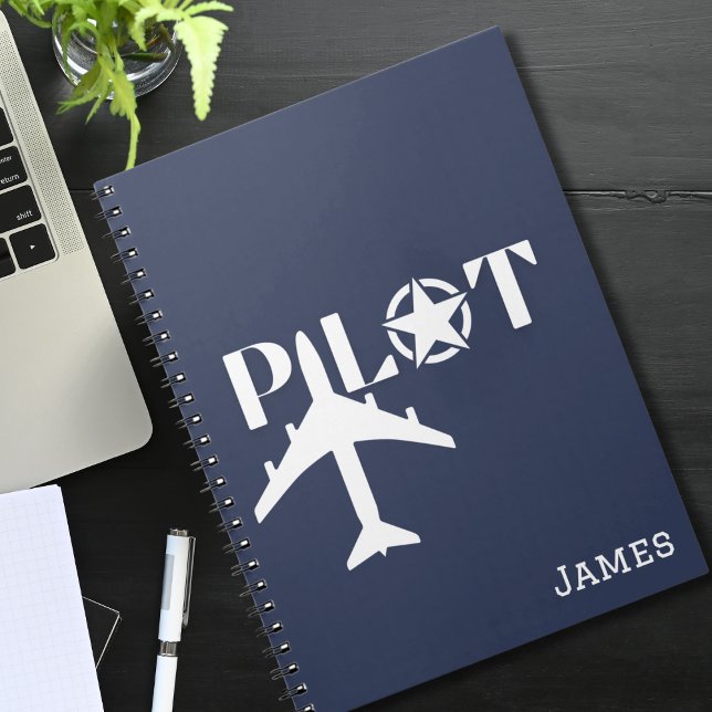 Carnet Pilote Avion militaire Étoile de l'aviation école  (Créateur téléchargé)
