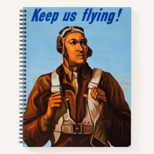 Carnet Pilotes d'aviation afro-américains de 2ÈME GUERRE