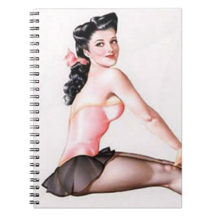 Carnet Pin vilain vintage de ballerine