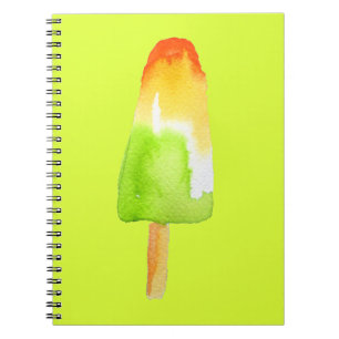 Carnet Pine Lime sucette pop art nourriture mignonne