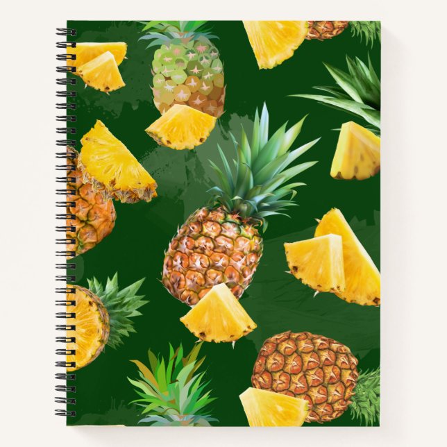 Carnet Pineapple Pattern 9 (Devant)