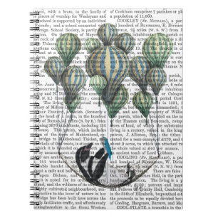 Carnet Pingouin dans le ballon Hammock