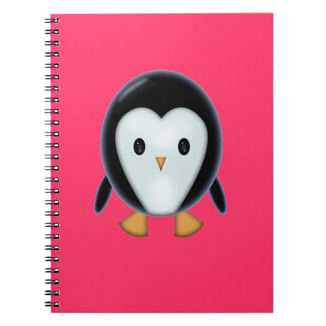 Carnet Pingouin mignon (Devant)