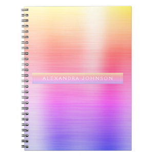 Carnet Pink and Purple Foil Professional Girl