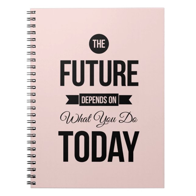 Carnet Pink, le futur exemple (Devant)