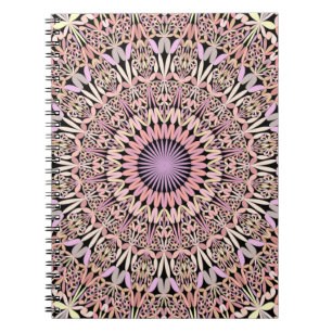 Carnet Pink Mandala design