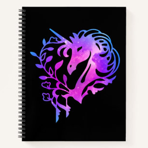 Carnet Pink Sparkles Galaxy Unicorn Notebook