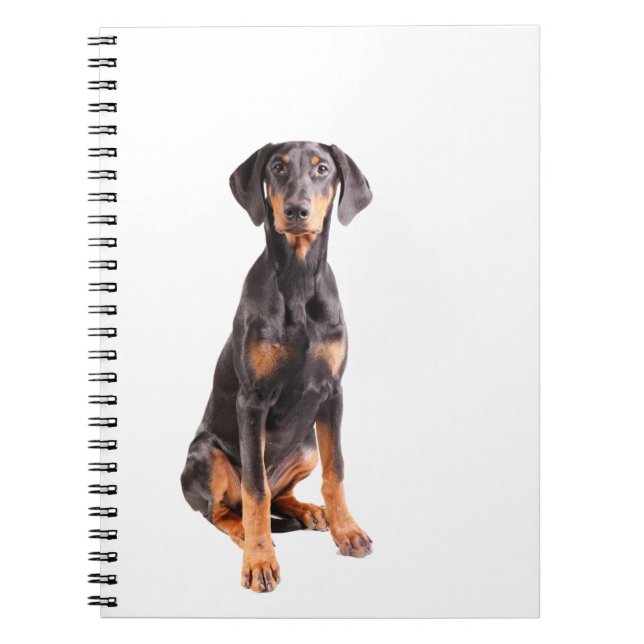 Carnet pinscher beautyful de dobermann (Devant)