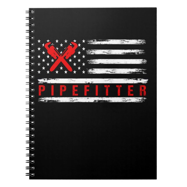 Carnet Pipefitter Cadeaux Funky Plumber (Devant)