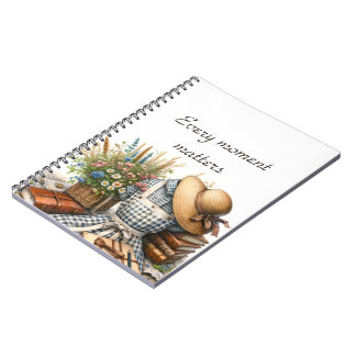 Carnet Pique-nique vintage Cottage core