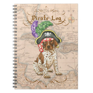 Carnet Pirate allemand à pointer court