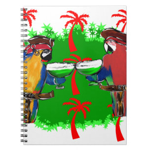 Carnet PIRATE Parrots