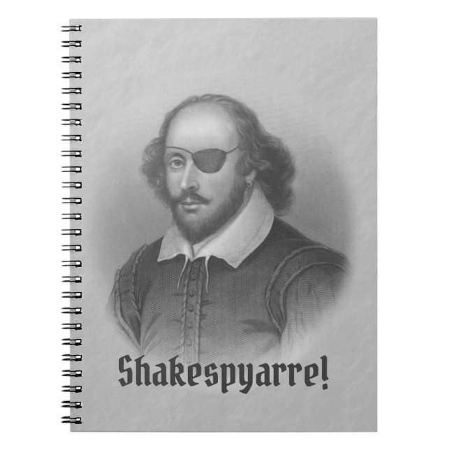 Carnet Pirate Shakespeare (Devant)