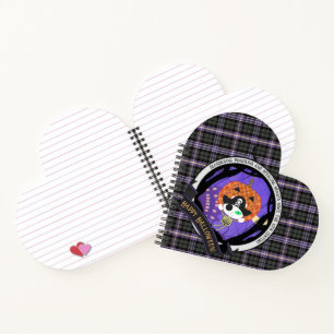 Carnet Pirate squelette chat et plaid