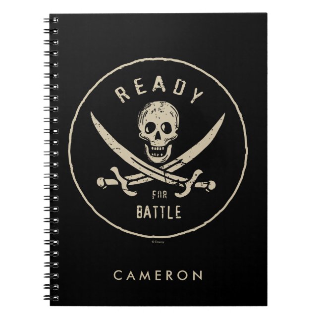 Carnet Pirates des Caraïbes 5 | Prêt Pour La Bataille (Devant)