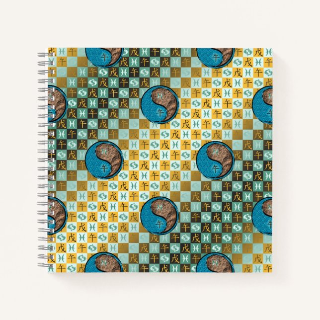 Carnet Pisces & Earth Horse (Devant)