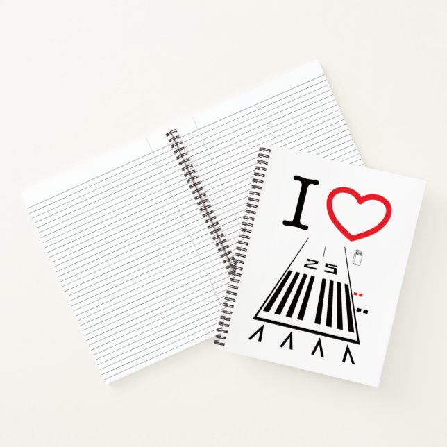 Carnet Piste de l'aéroport Hawthorne 25 / 7 (Intérieur)