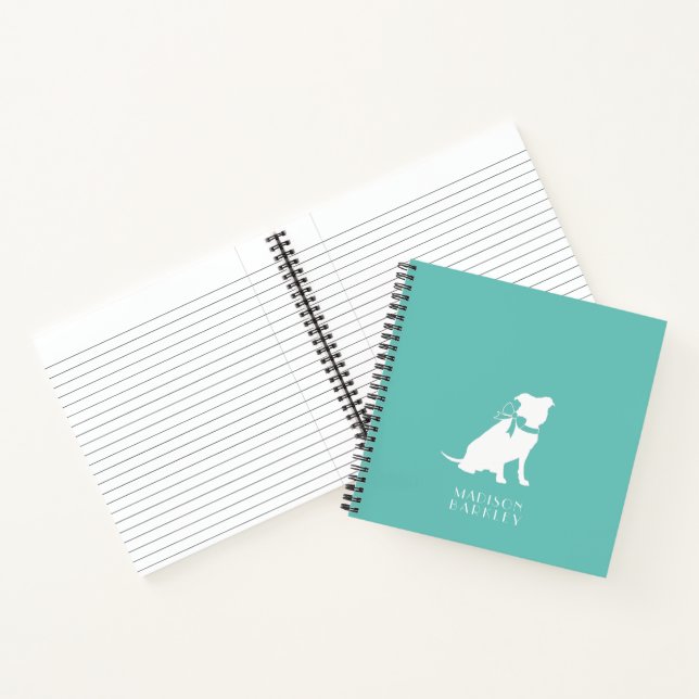 Carnet Pitbulle Pit Bull Chien Chien Chien Chien C (Intérieur)