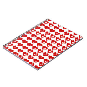 Carnet Pixel Heart 8 Bit Love