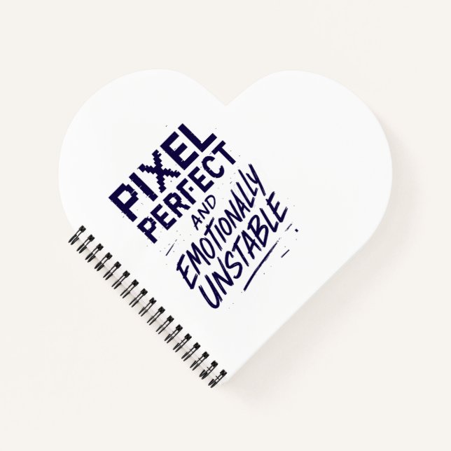 Carnet Pixel Perfect - Spiral Notebook (Devant)