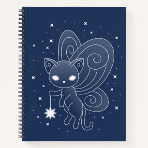 Carnet Pixie Chat - Fée Ailes Kitty