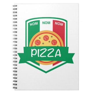 Carnet Pizza de nom de Nom