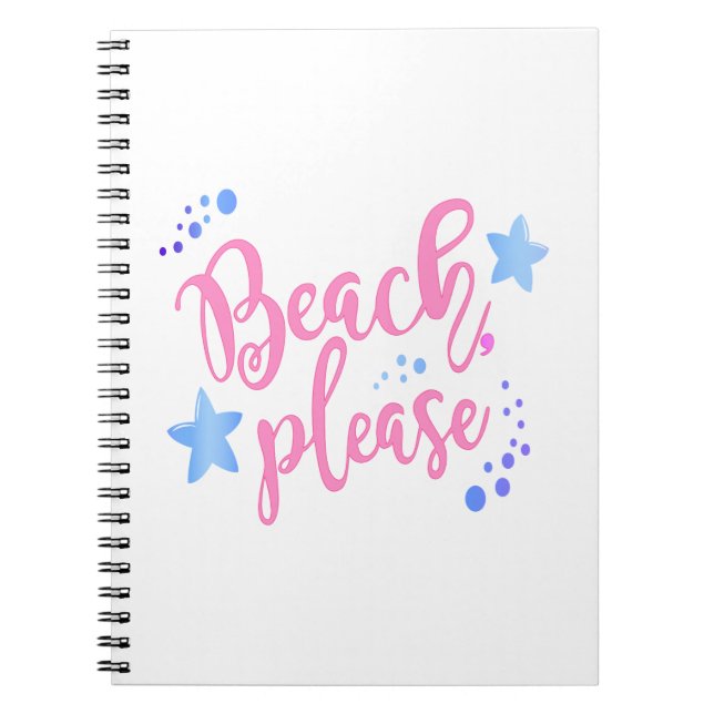 Carnet plage (Devant)