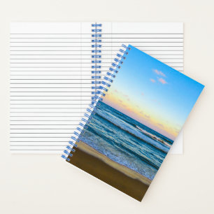 Carnet Plage et ciel bleu