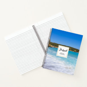 Carnet Plage exotique Île tropicale Paradis