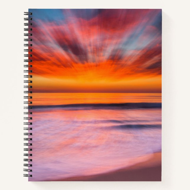 Carnet Plage Sunset Tamarack | Carlsbad, CA (Devant)