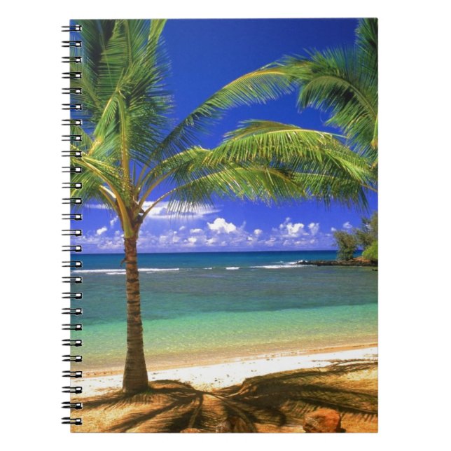 Carnet plage tropicale (Devant)