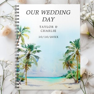Carnet Plage tropicale Destination Mariage Planificateur